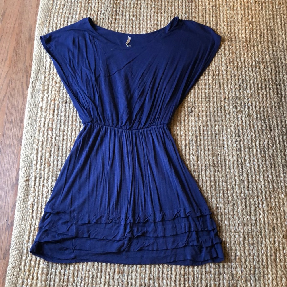 Blue dress